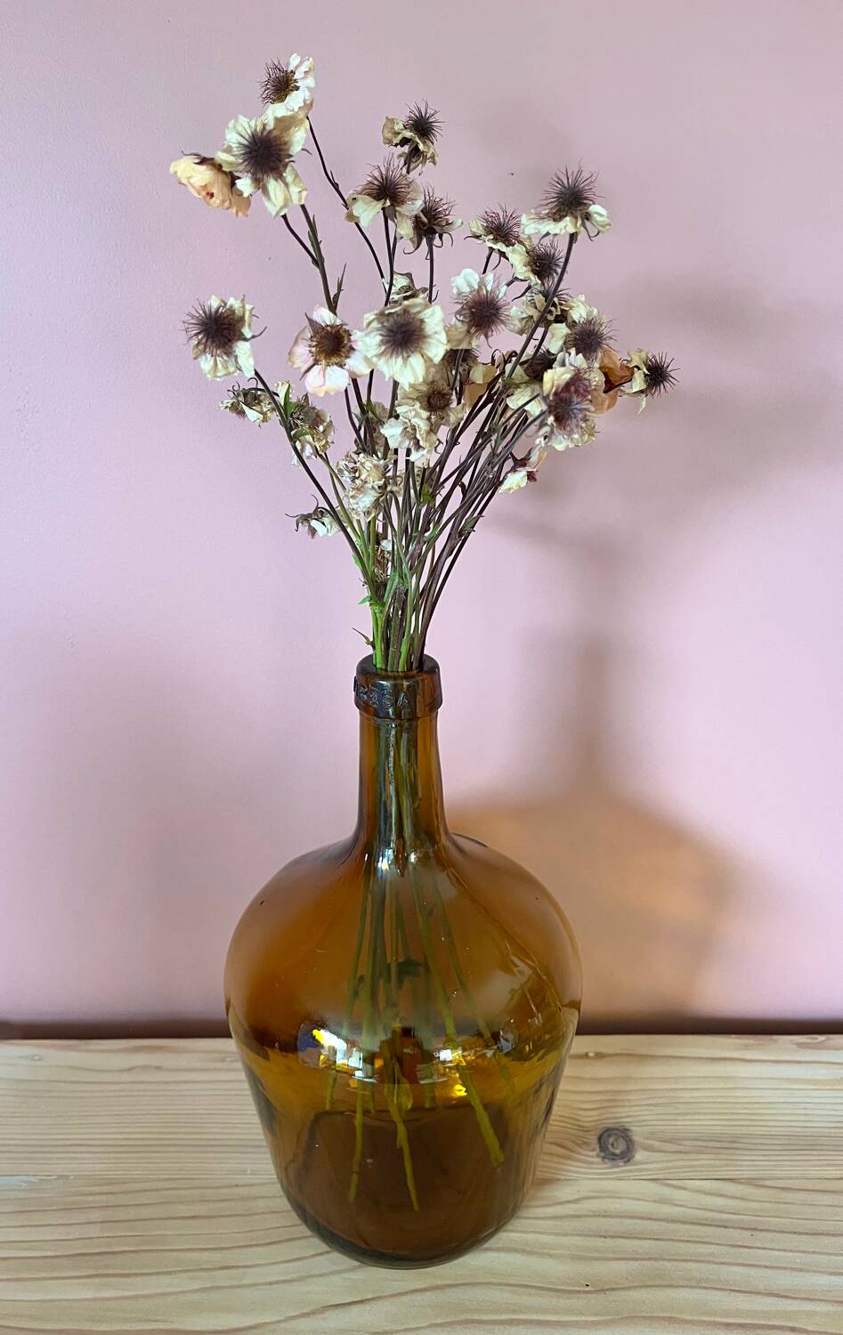 Amber demijohn viresa