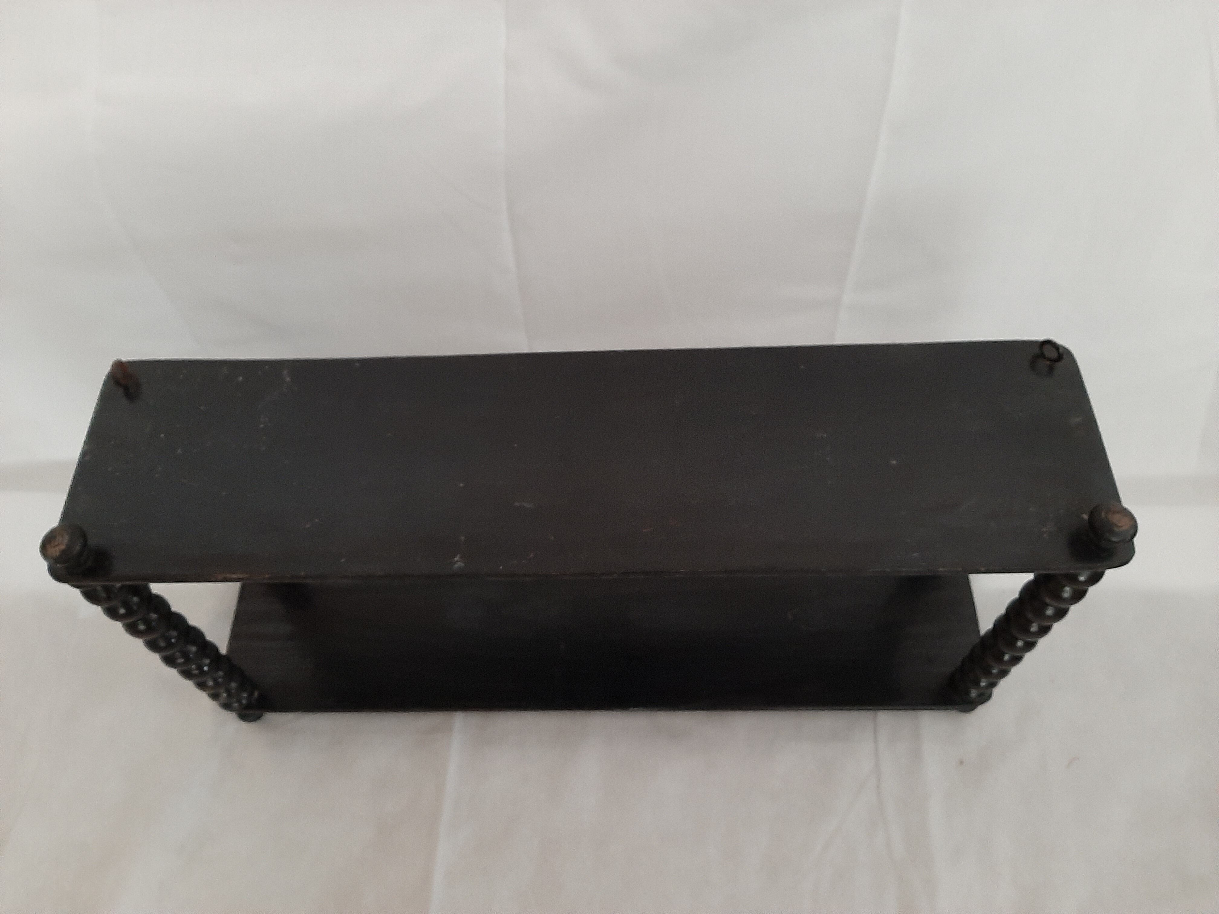 Pair of wall shelves Napoleon III - 19th - Feet turned