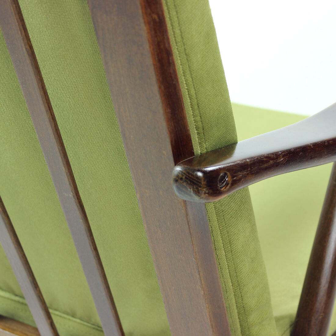 Boomerang Armchair From Ton, Czechoslovakia, 1960s