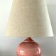 Cracked ceramic lamp