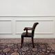 Ensemble de chaises de bureau anglaises bordeaux