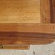 Antique Louis Philippe chest of drawers in solid walnut.