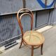 Vintage Fishel bistro chair in curved wood