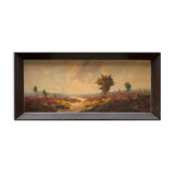 Landscape "Bruyère en fleurs". H.J. Pauwels