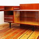Bureau avec buffet, UP Závody, Tchécoslovaquie, années 1960