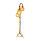Rattan floor lamp 3 fires 50s