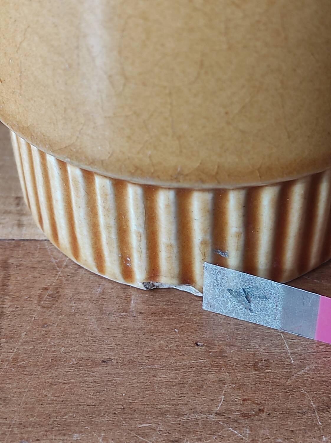 Ceramic mug made in China with Chinese characters