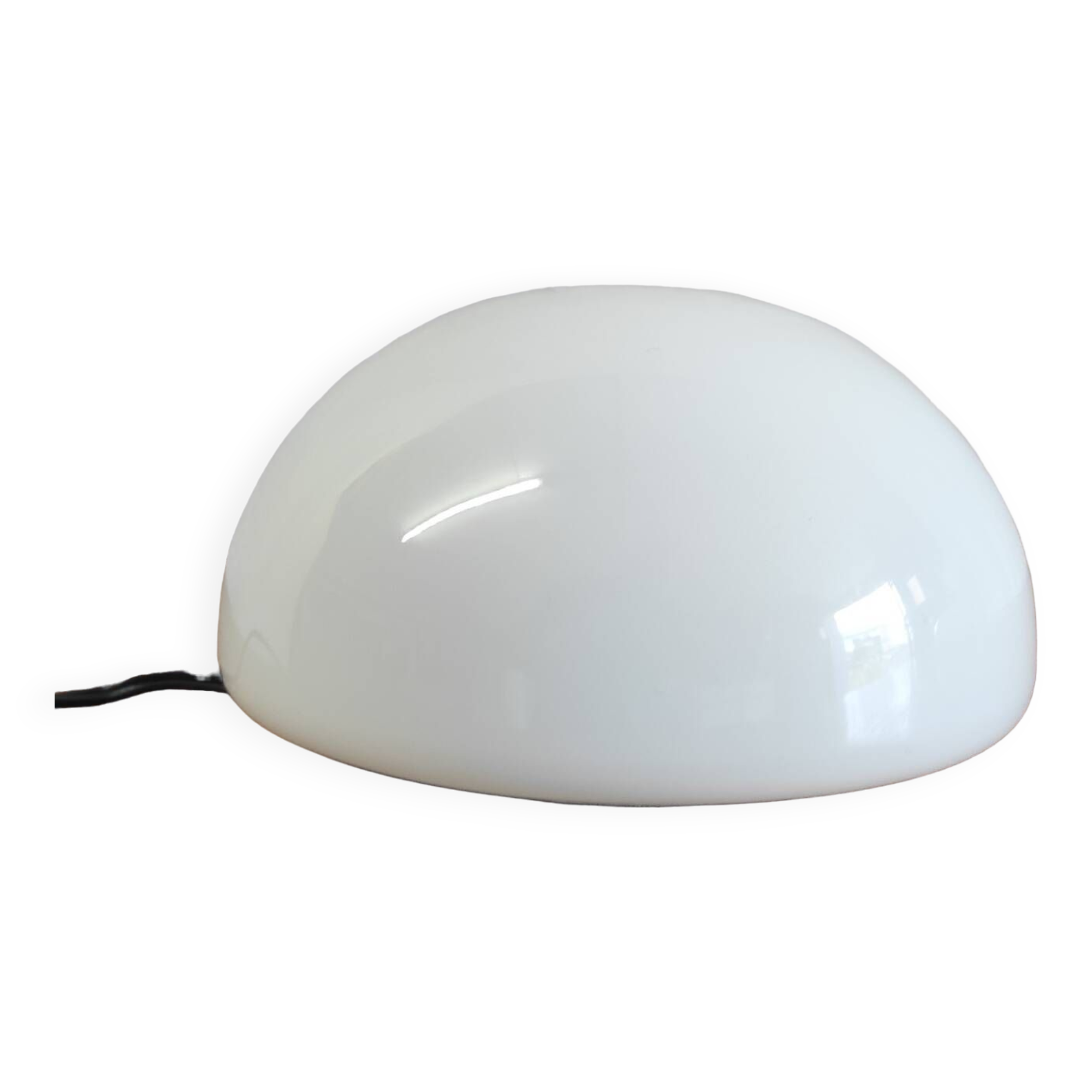 Opaline globe wall light 15 cm - 50s/60s