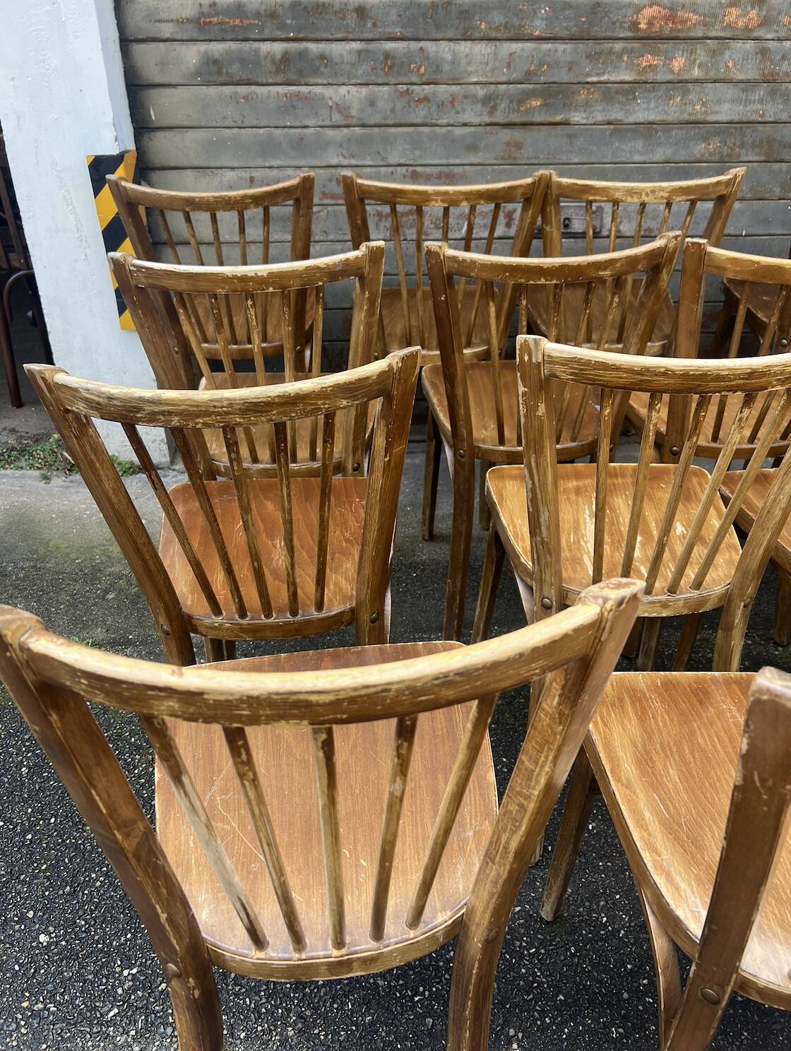 19 Baumann bistro chairs 83 (barn find)