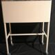 Small console/cabinet serving table from a dental/medical practice from the 1950s.