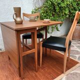 Scandinavian folding teak table
