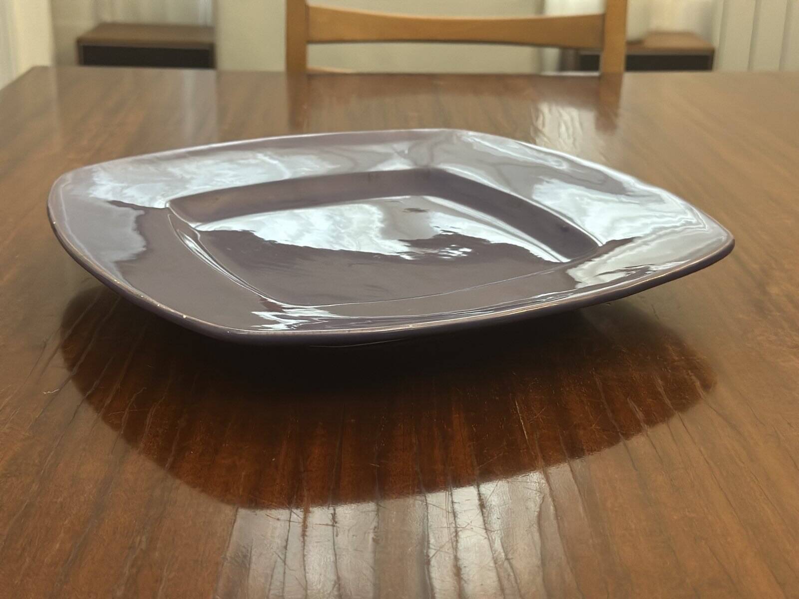 Large ceramic serving platter. Hand-painted ceramics from Tuscany.