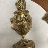 Wall light in gilded bronze