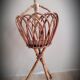 Rattan plant holder