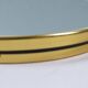 Vintage oval mirror – gold and elegance from the 50s and 60s