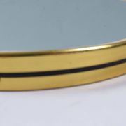 Vintage oval mirror – gold and elegance of the 50s-60s