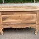 18th-century stripped chest in solid walnut