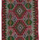 Turkish Handmade Vintage Anatolian Kilim 161 cm x 290 cm