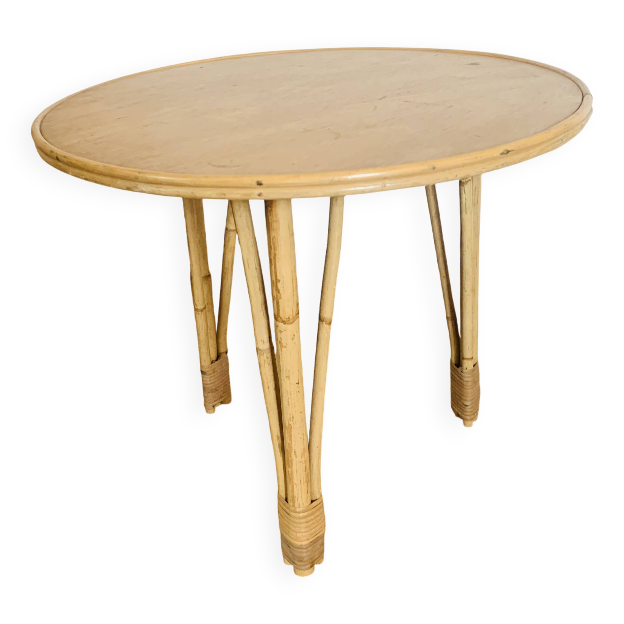 Vintage 60s tripod coffee table