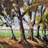 Painting "Summer Forest"