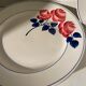 Set of 5 red pink HBCM plates