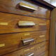 Old furniture of trade 11 drawers