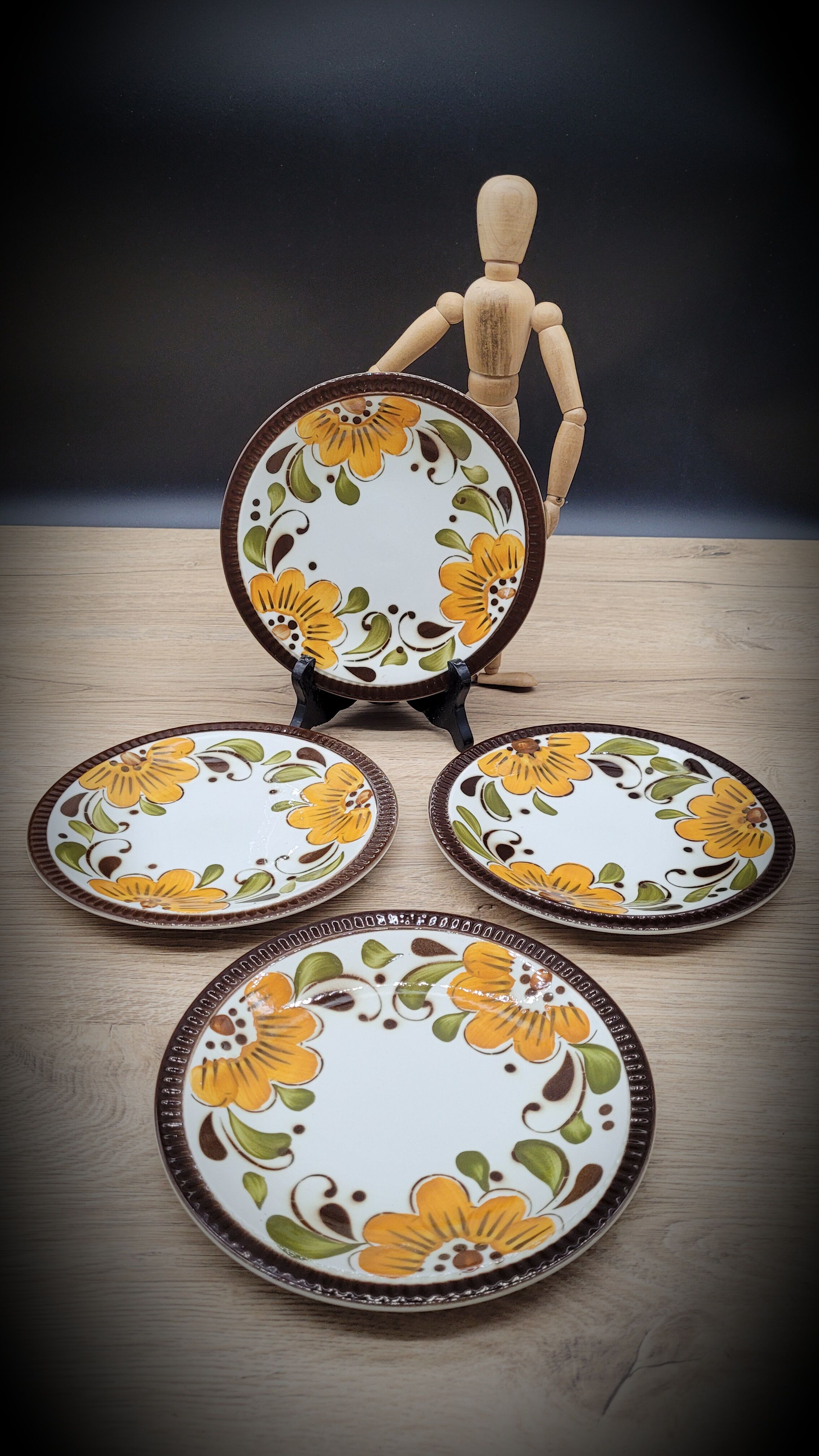 Set 4 plates Paradisio Boch