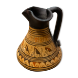Painted earthen jar
