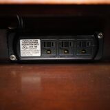 Ralph Lauren Metropolis chest of drawers in American mahogany with built-in power supply