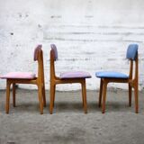 The pastel 1960s vintage Chair