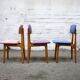 The pastel 1960s vintage Chair