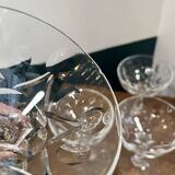 Saint louis crystal champagne cups