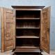 Burgundy valet cabinet from the Louis XIII period in solid oak circa 1700