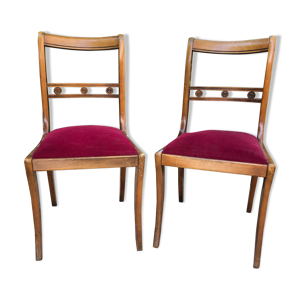 Paire de chaises