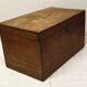 Vintage wooden chest