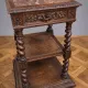 antique console shelf, in Renaissance style, made of solid wood