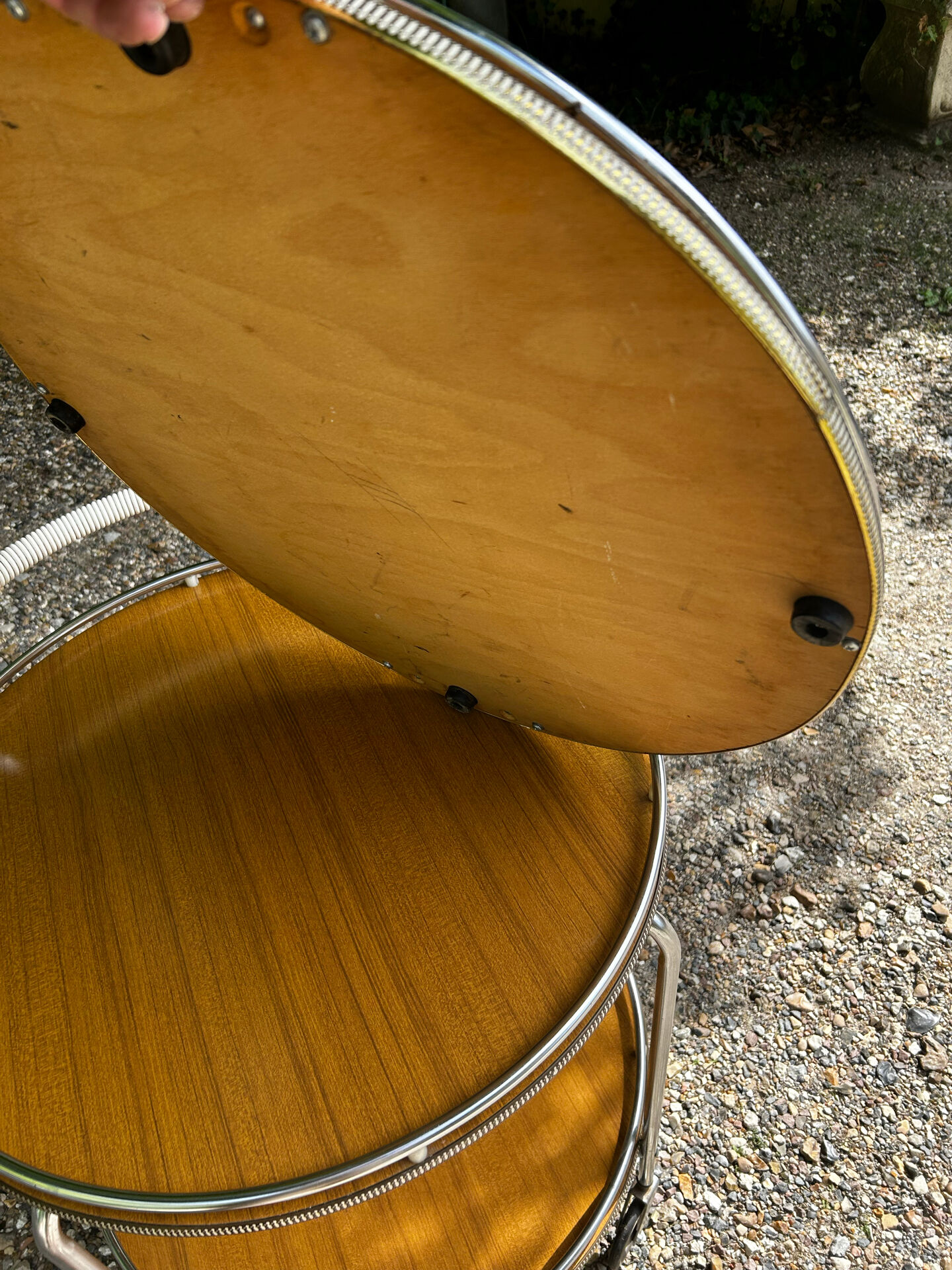 Vintage rolling bar cart from the 60s/70s.