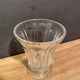 Vase on pedestal in cut crystal mid-twentieth century