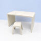 Monobloc polyester desk by Berthe Libert, 1970s.