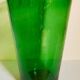 Vase en verre soufflé d'Empoli 35 cm