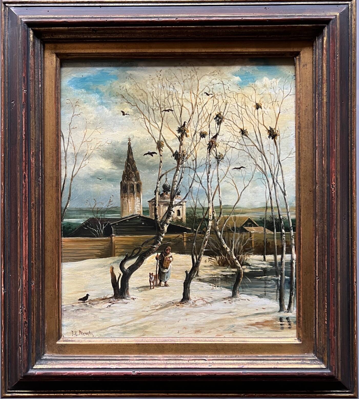 Peinture, Les tours sont arrivées