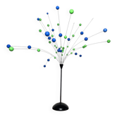 Mobile pop art kinetic ball sculpture, Lauris Lonborg, 70s