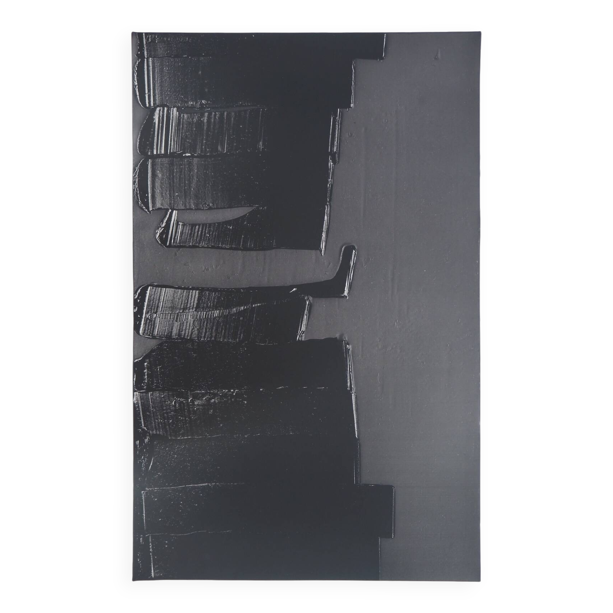 Pierre Soulages: Painting July 4, 2021 - Original Poster