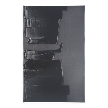 Pierre Soulages: Painting July 4, 2021 - Original Poster