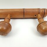 Hook 3 wooden hooks 35 cm