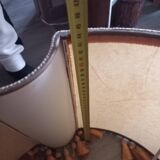 Large velvet lampshade