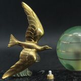 Art deco bird lamp