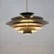 XL Green Pendant Lamp, Form Light Nordic Design, 1970s Denmark