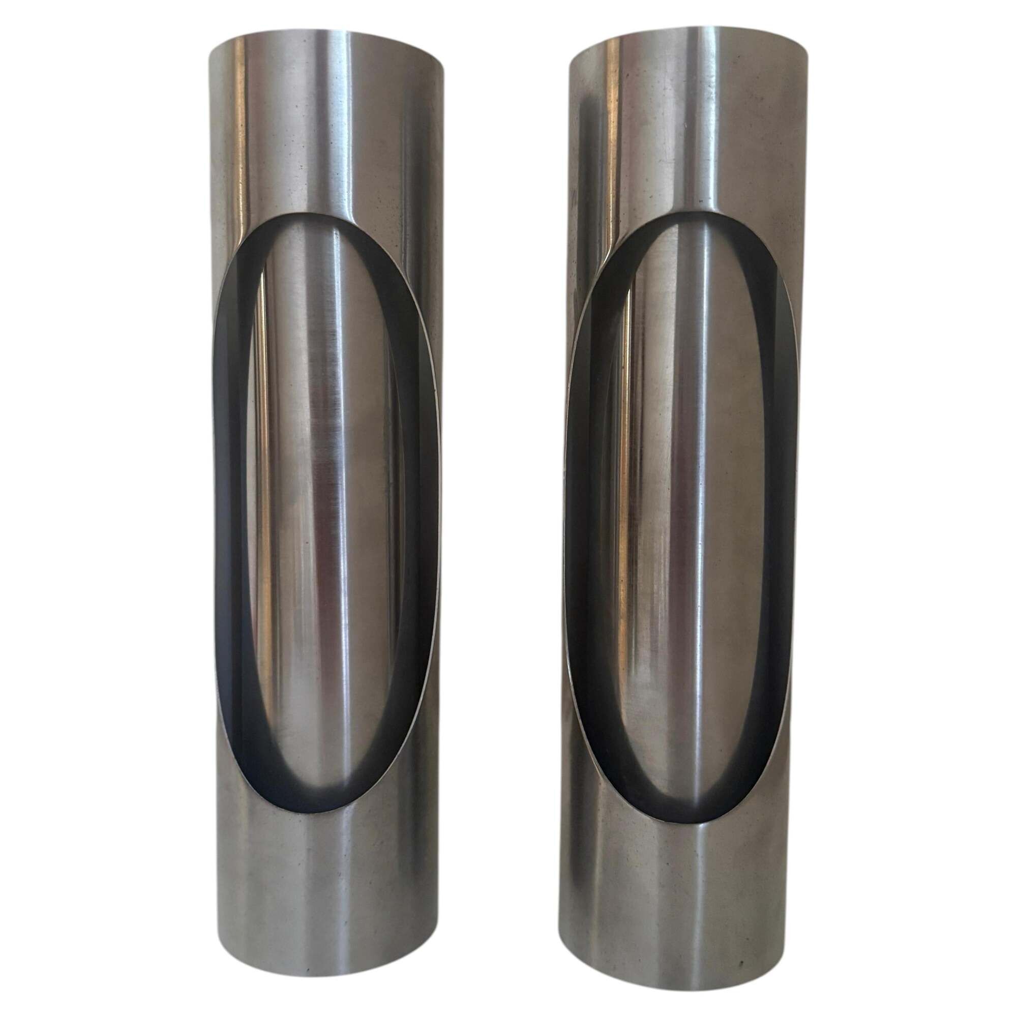 Pair of wall sconces by Raak Amsterdam. 1970s.
