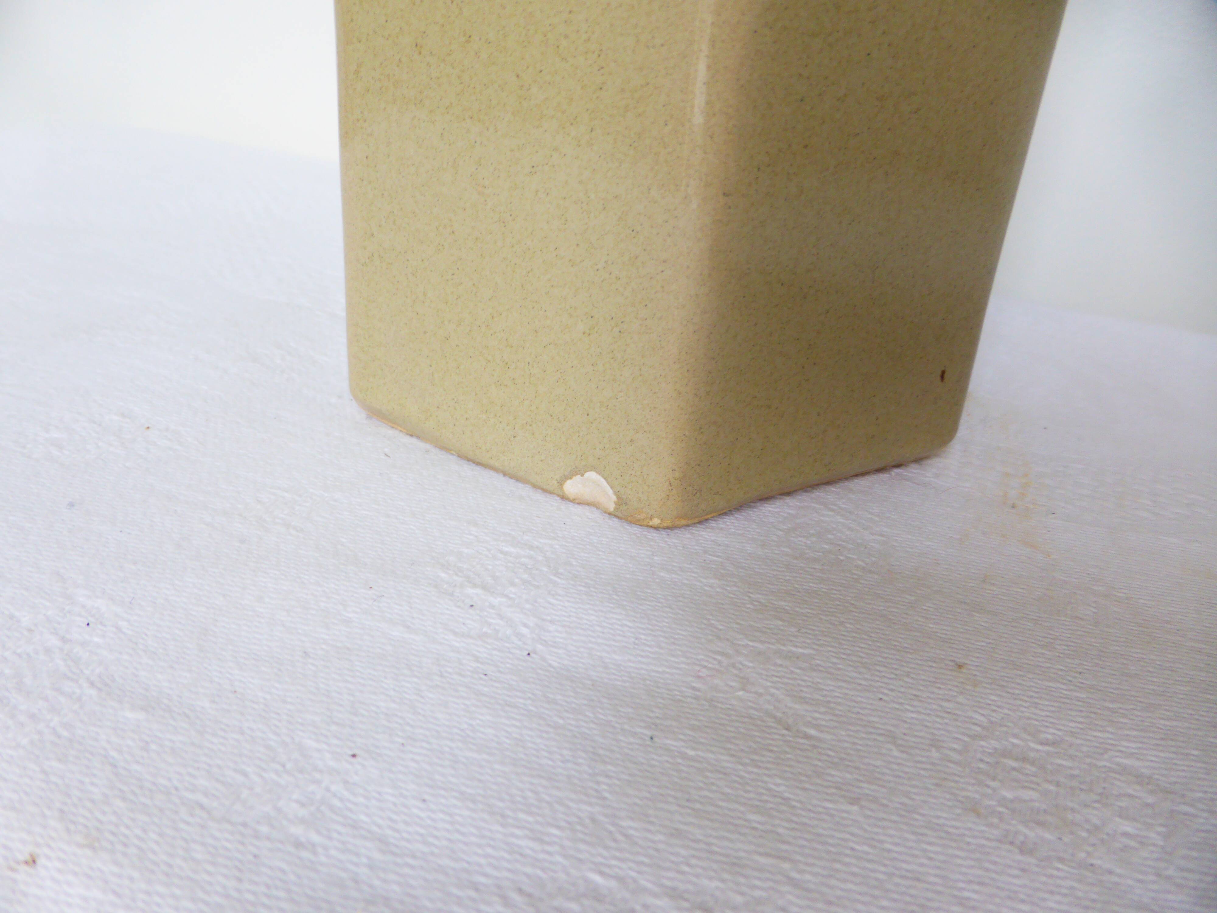 Vintage glazed stoneware bottle